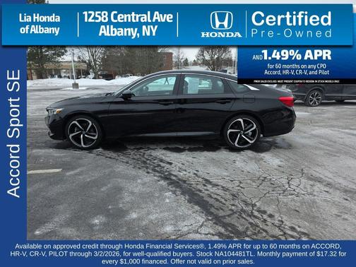 2022 Honda Accord Sport SE 1.5T