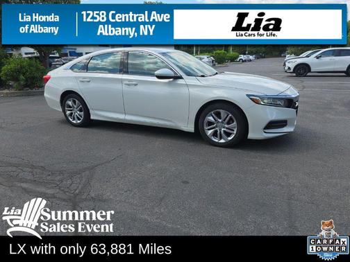 Platinum White Pearl 2019 Honda Accord LX