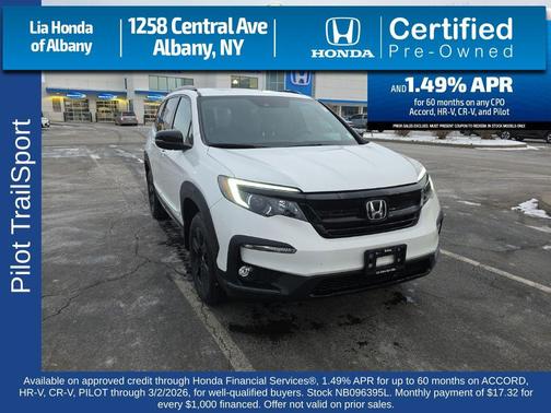 2022 Honda Pilot AWD TrailSport