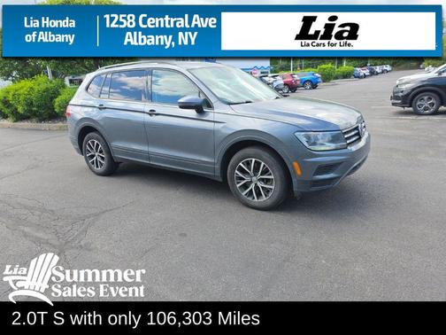 Platinum Gray Metallic 2021 Volkswagen Tiguan 2.0T S