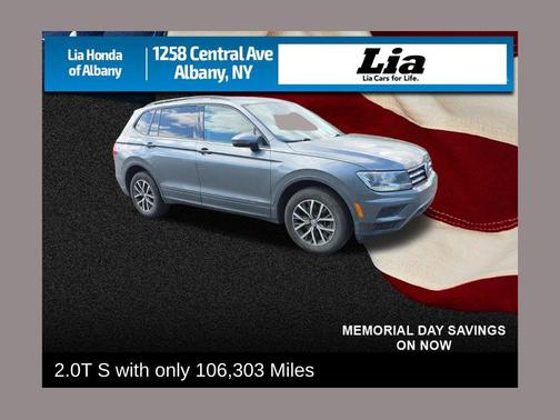 Platinum Gray Metallic 2021 Volkswagen Tiguan 2.0T S
