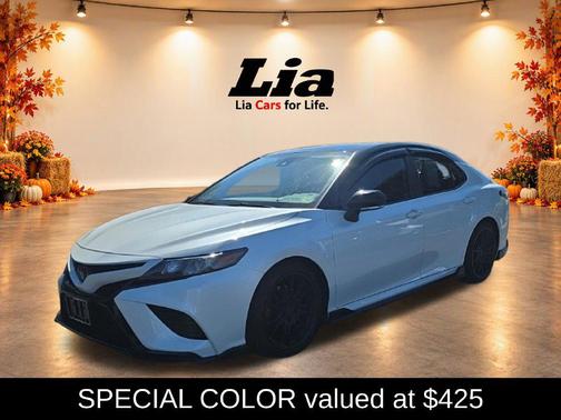 Wind Chill Pearl/Midnight Black Metallic 2023 Toyota Camry TRD