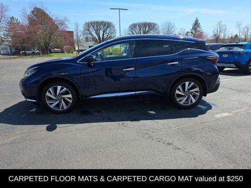 Deep Blue Pearl 2020 Nissan Murano SL Intelligent AWD