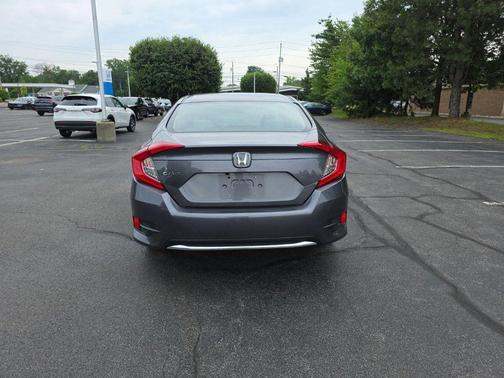 Modern Steel Metallic 2019 Honda Civic LX