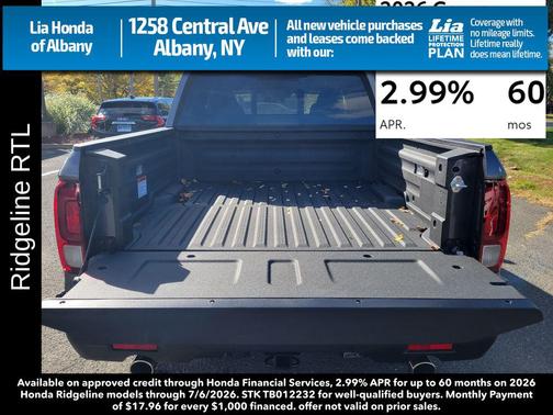 Gv 2026 Honda Ridgeline RTL