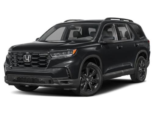 Modern Steel Metallic 2025 Honda Pilot Black Edition