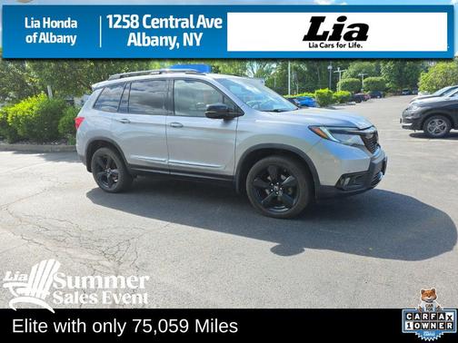 Modern Steel Metallic 2019 Honda Passport Elite
