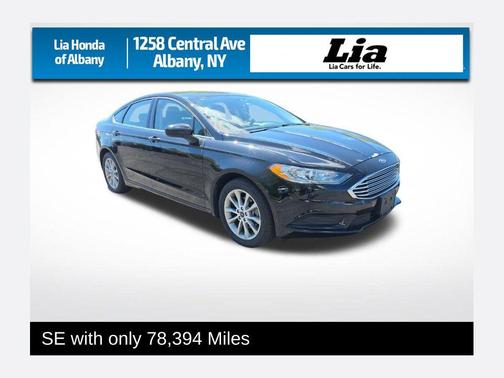 SHADOW BLACK 2017 Ford Fusion SE