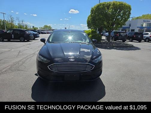 SHADOW BLACK 2017 Ford Fusion SE