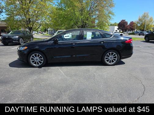 SHADOW BLACK 2017 Ford Fusion SE