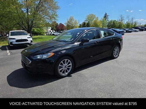 SHADOW BLACK 2017 Ford Fusion SE