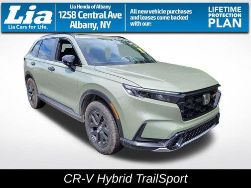 Ash Green Metallic 2026 Honda CR-V Hybrid TrailSport AWD