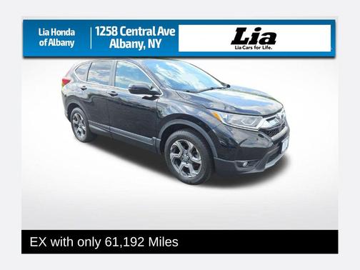 Crystal Black Pearl 2019 Honda CR-V EX