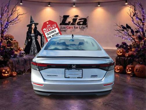 Solar Silver Metallic 2026 Honda Accord Hybrid Sport