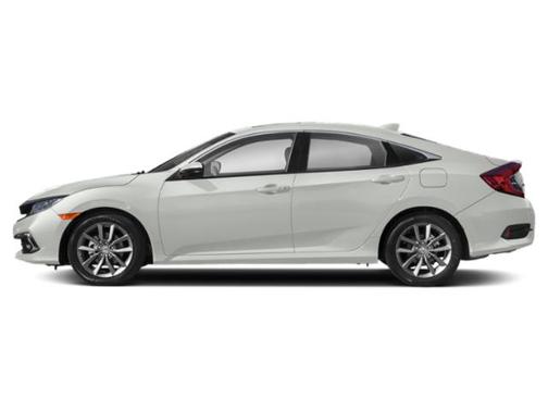 Platinum White Pearl 2020 Honda Civic EX-L