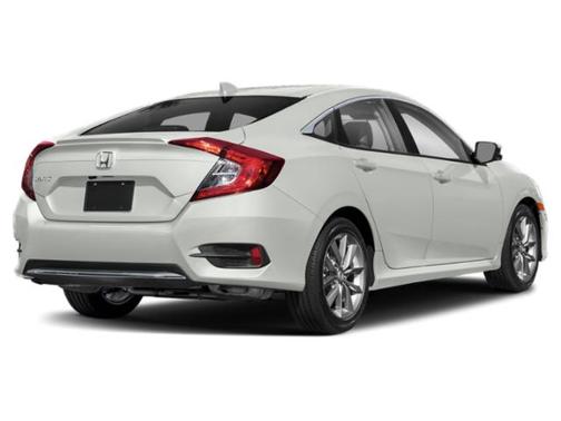 Platinum White Pearl 2020 Honda Civic EX-L