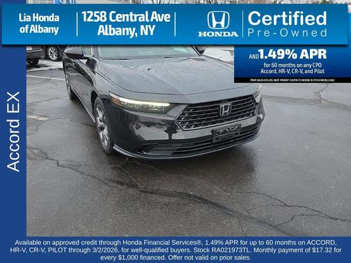 2024 Honda Accord EX 1.5T