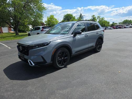Urban Gray Pearl 2024 Honda CR-V Hybrid Sport Touring AWD