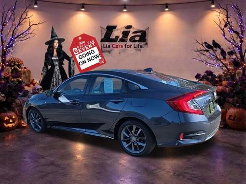 Modern Steel Metallic 2021 Honda Civic EX
