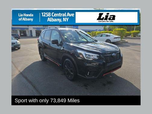 Crystal Black Silica 2019 Subaru Forester Sport
