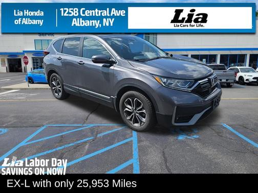 Modern Steel Metallic 2022 Honda CR-V 2WD EX-L