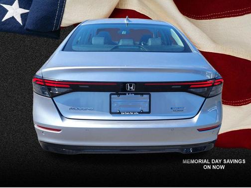 Solar Silver Metallic 2026 Honda Accord Hybrid Touring