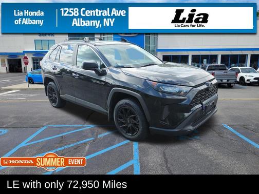Midnight Black Metallic 2020 Toyota RAV4 LE