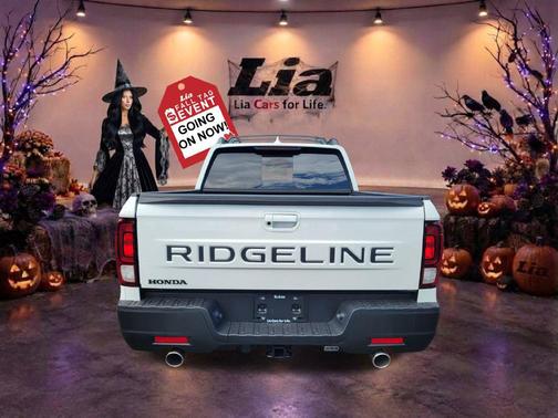 Platinum White Pearl 2026 Honda Ridgeline RTL