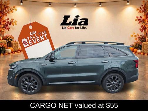 Aruba Green 2023 Kia Sorento EX