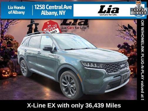 Aruba Green 2023 Kia Sorento EX
