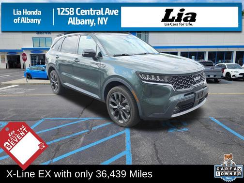Aruba Green 2023 Kia Sorento EX