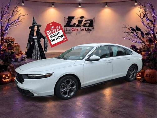 Platinum White Pearl 2024 Honda Accord EX