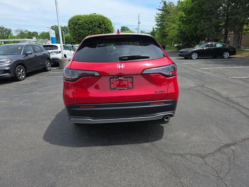 Milano Red 2024 Honda HR-V AWD Sport