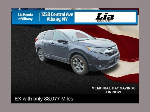Modern Steel Metallic 2019 Honda CR-V EX