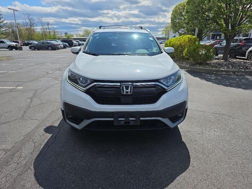 Platinum White Pearl 2022 Honda CR-V AWD EX