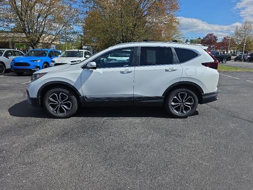 Platinum White Pearl 2022 Honda CR-V AWD EX