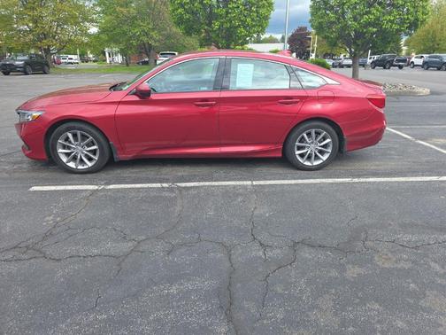 Radiant Red Metallic 2022 Honda Accord LX 1.5T