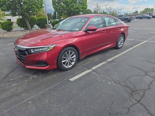 Radiant Red Metallic 2022 Honda Accord LX 1.5T