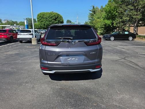Modern Steel Metallic 2021 Honda CR-V AWD EX