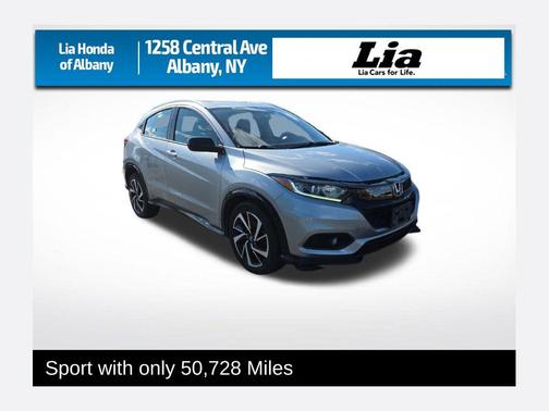 Lunar Silver Metallic 2019 Honda HR-V Sport