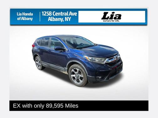 Obsidian Blue Pearl 2019 Honda CR-V EX
