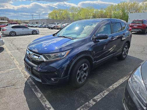 Obsidian Blue Pearl 2019 Honda CR-V EX