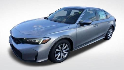 Solar Silver Metallic 2026 Honda Civic LX