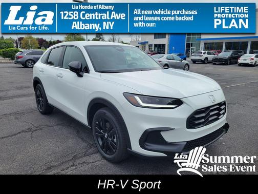 Platinum White Pearl 2027 Honda HR-V Sport