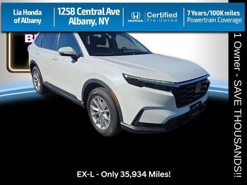 Platinum White Pearl 2024 Honda CR-V EX-L AWD