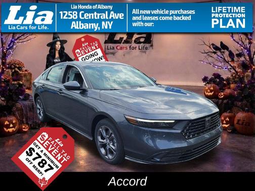 Meteorite Gray Metallic 2026 Honda Accord Hybrid EX-L