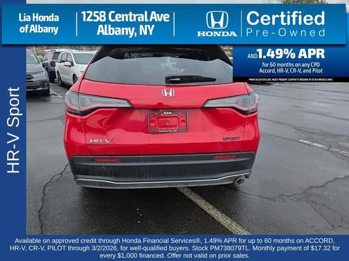2023 Honda HR-V AWD Sport