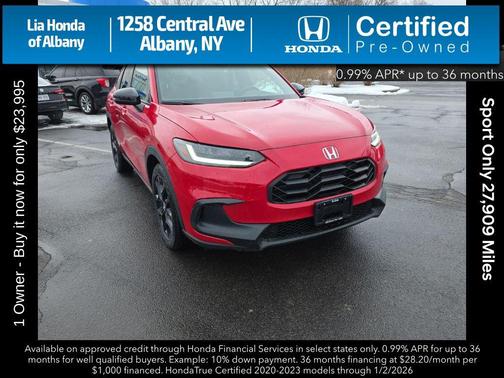 2023 Honda HR-V AWD Sport