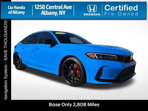 Boost Blue Pearl 2024 Honda Civic Type R