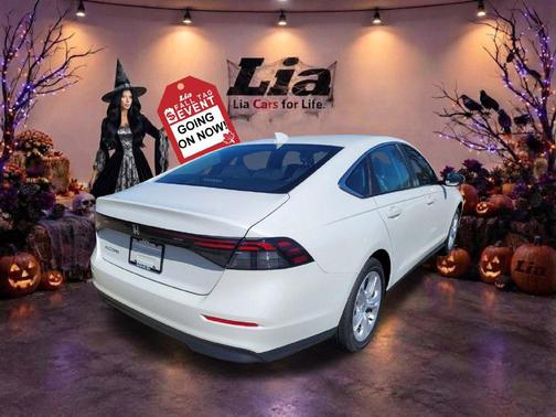 Platinum White Pearl 2026 Honda Accord LX 1.5T